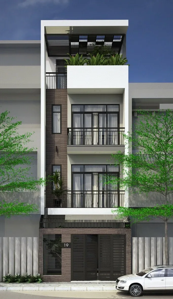 Townhouse facade