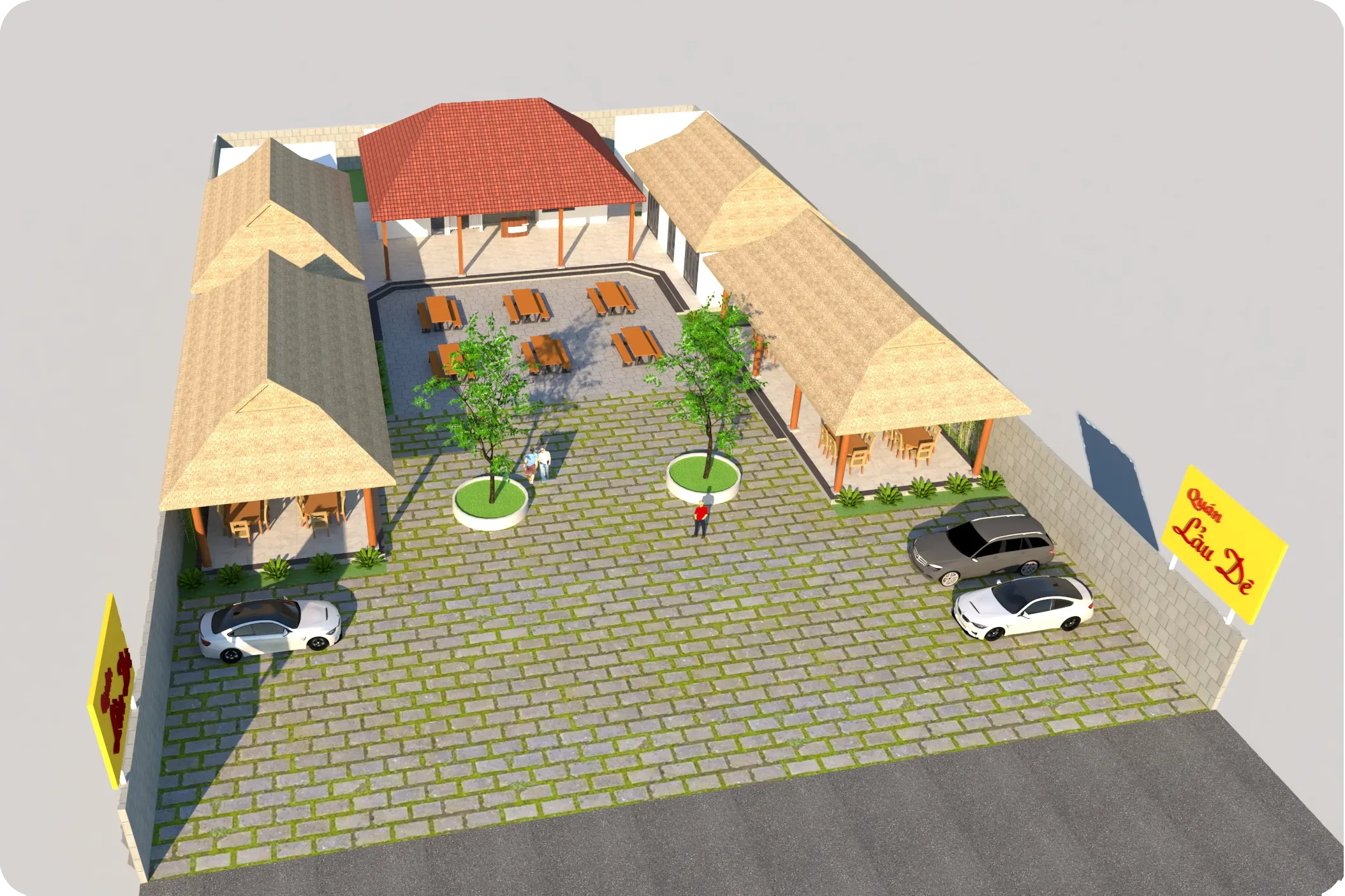 Restaurant perspective