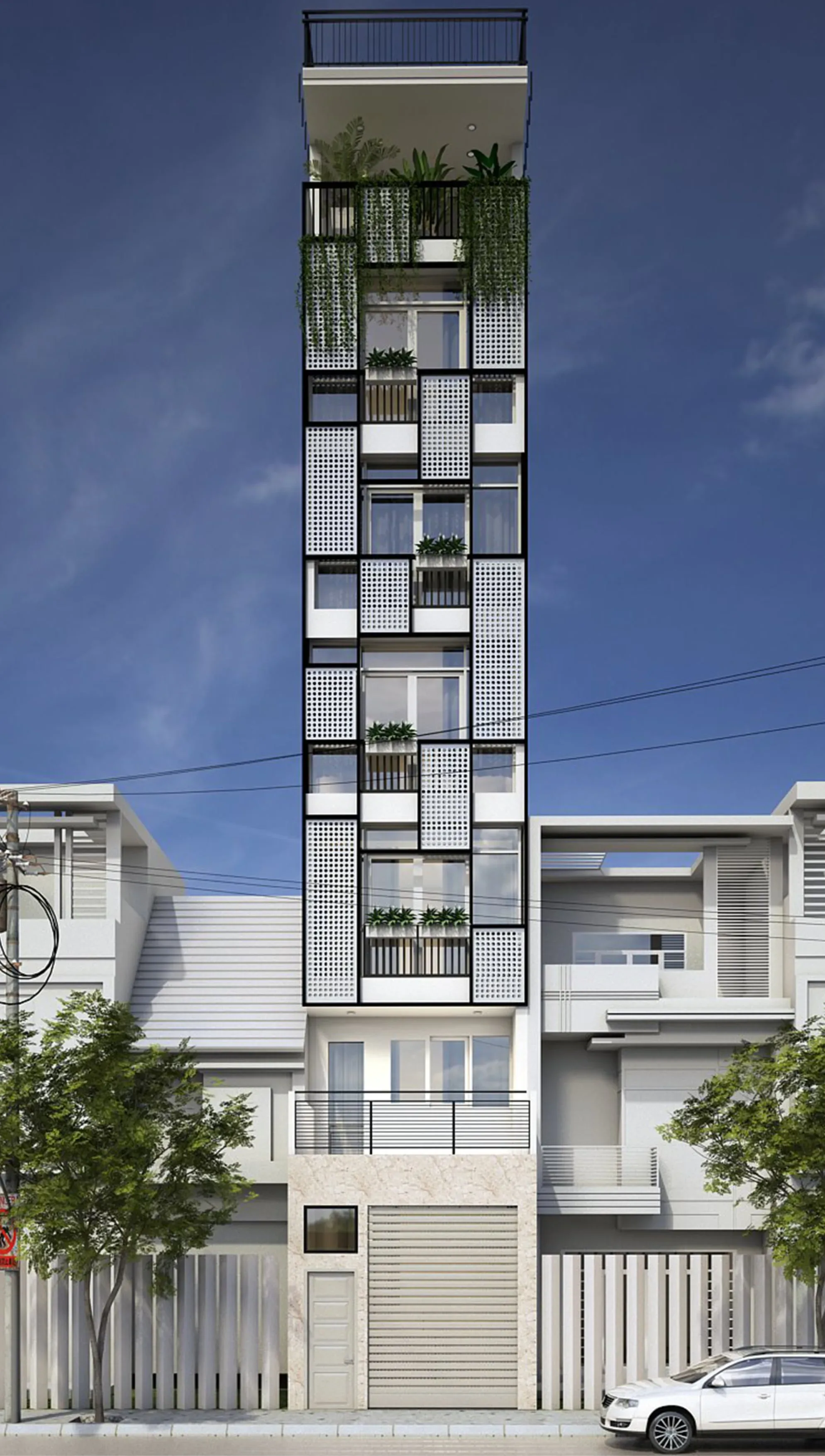 Townhouse facade