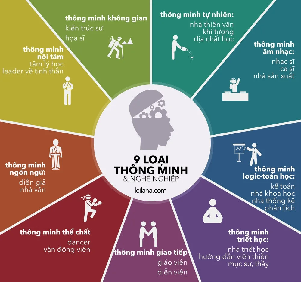 9 loại thông minh